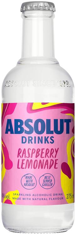 Absolut Drinks Raspberry Lemonade 4 % 27,5 cl