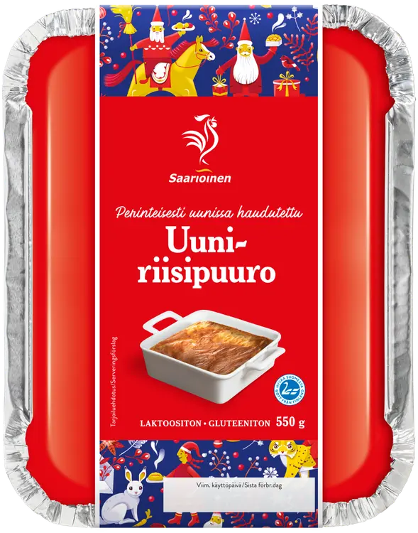 Saarioinen Uuniriisipuuro 550 g