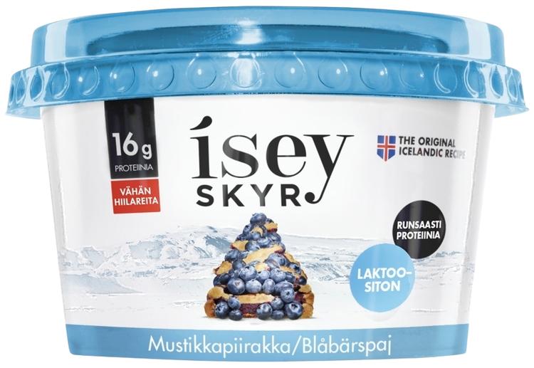 Isey Skyr Mustikkapiirakka laktoositon maitovalmiste 170g