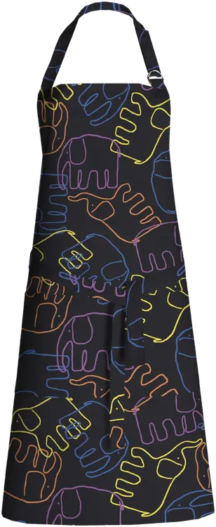 Finlayson essu Elefantti Villi 70x85cm multi/musta