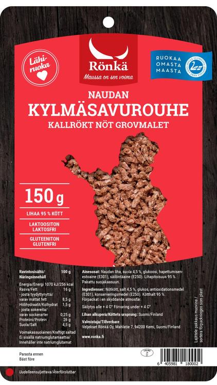 Rönkä Naudan kylmäsavurouhe 150g