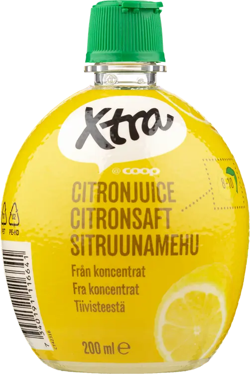 Xtra sitruunamehu 200 ml
