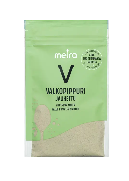 Meira Valkopippuri jauhettu 31g