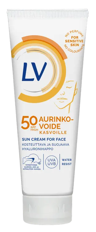 LV 50ml SPF50 Aurinkovoide kasvoille