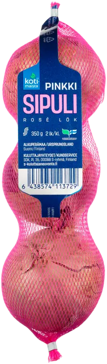 Kotimaista pinkkisipuli 350 g