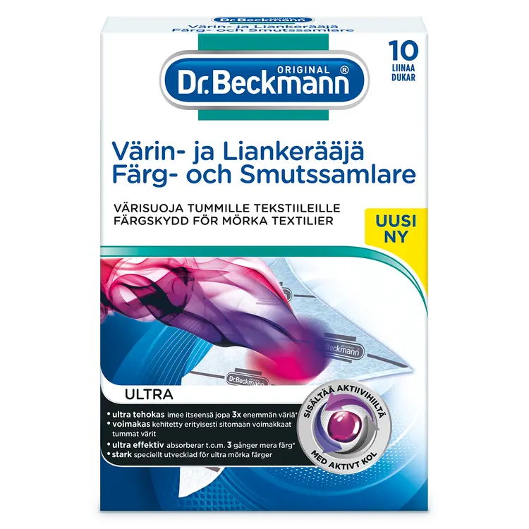 Dr. Beckmann Värin- ja liankerääjä Ultra 10 kpl