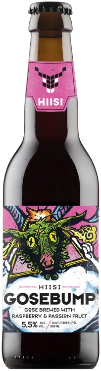 HIISI Gosebump Raspberry & Passionfruit Gose 5,5%