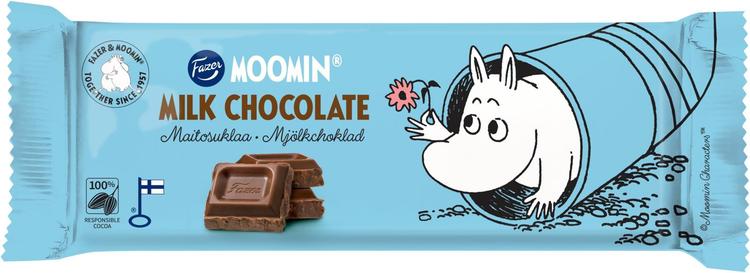 Fazer Moomin maitosuklaalevy 68g