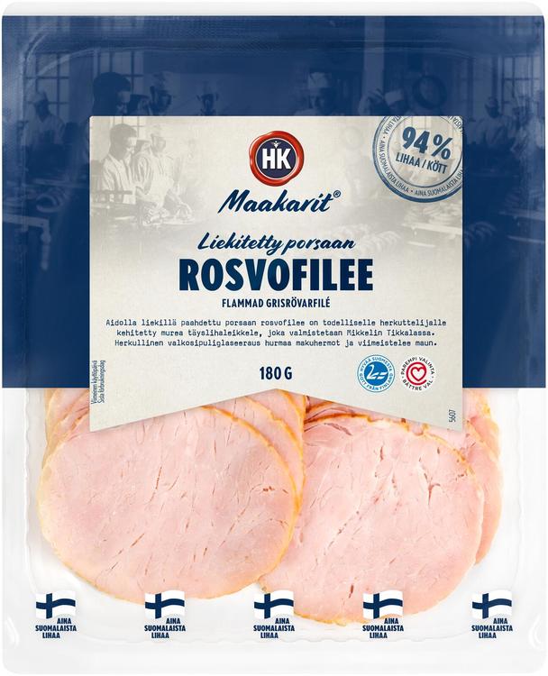 HK Maakarit® Liekitetty porsaan rosvofilee 180 g
