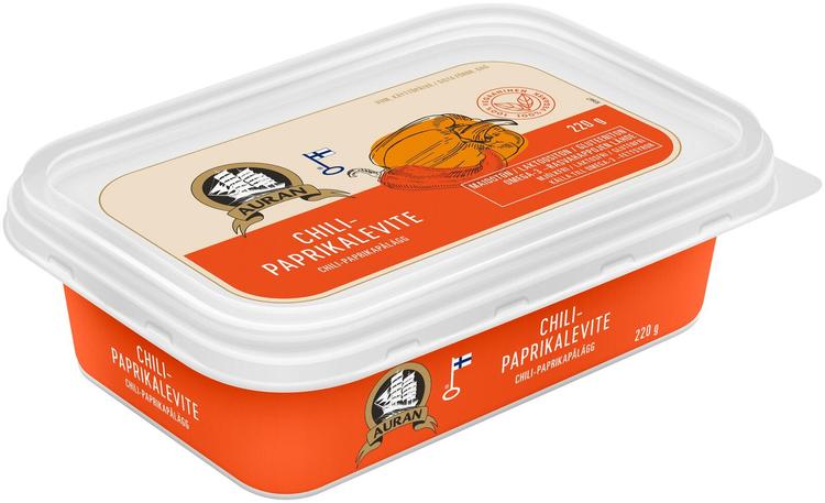 Auran Chili-paprikalevite 220g