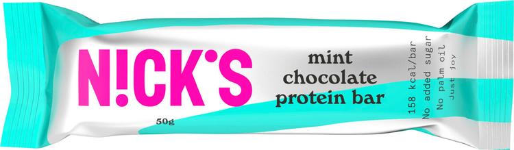 Nick's mint chocolate proteiinipatukka 50g