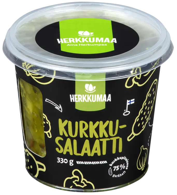 Herkkumaa Kurkkusalaatti 330g