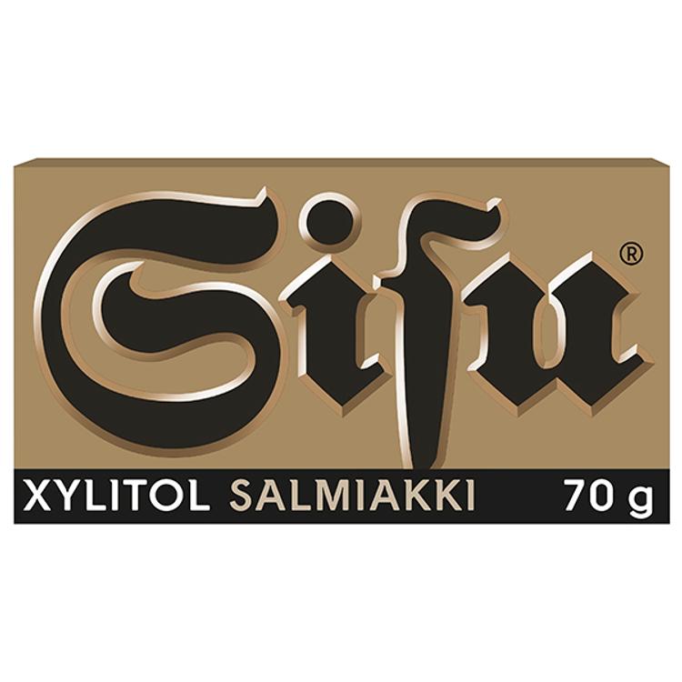 Sisu Xylitol salmiakki pastilli 70g