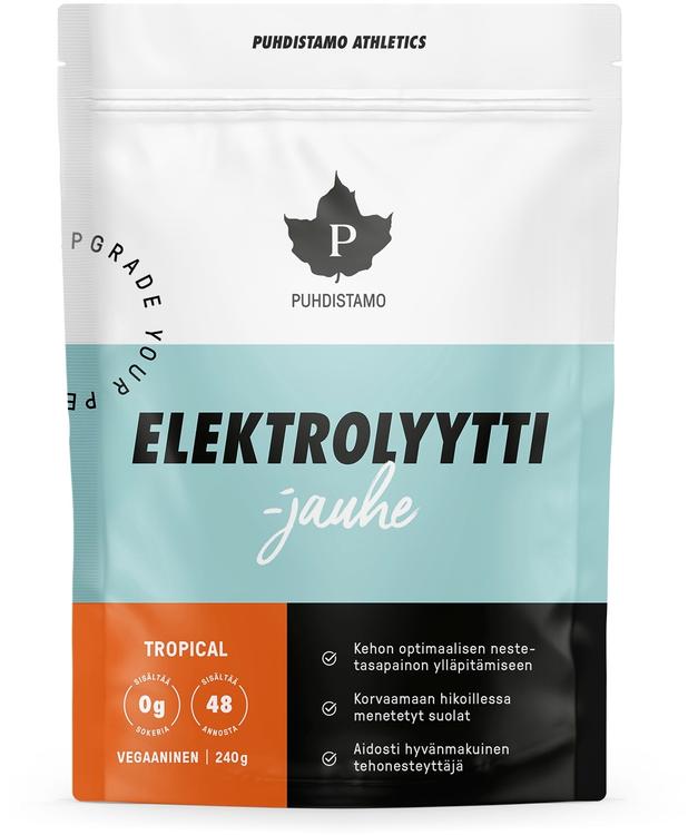 Puhdistamo Elektrolyyttijauhe Tropical 240 g