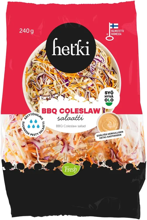 Fresh Hetki BBQ Coleslaw salaatti 240g