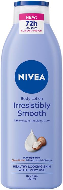 NIVEA 250ml Irresistibly Smooth Body Lotion -vartaloemulsio