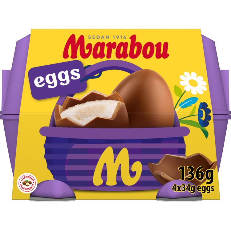 Marabou Eggs pääsiäismuna 136g
