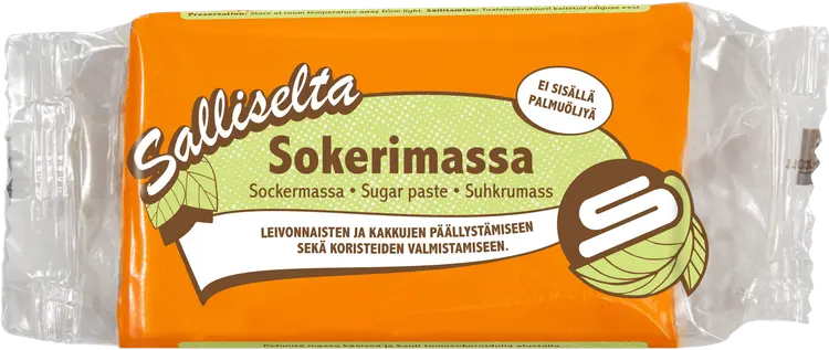 Salliselta Sokerimassa oranssi 250g