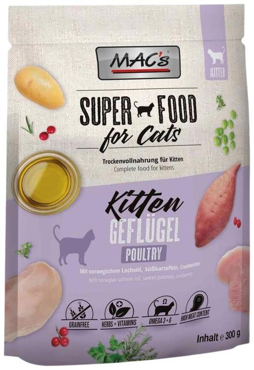 Mac´s Kissan kuivaruoka pentu 300g