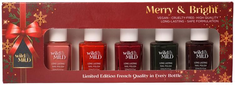 Wild&Mild Seasonal nail polish set 5x12ml