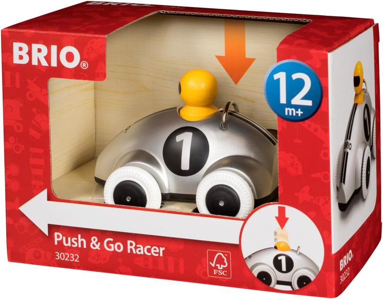 BRIO Push & Go kilpa-auto