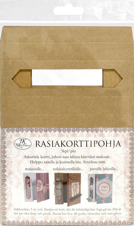 Rasiakorttipohja uusio 5kpl/pkt