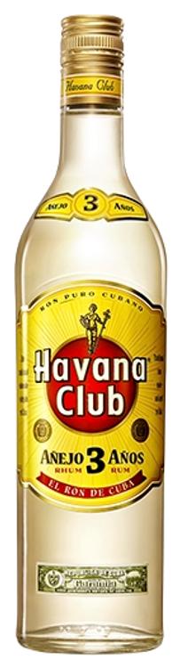 Havana Club 3 Anos rumm 37,5%vol 1L