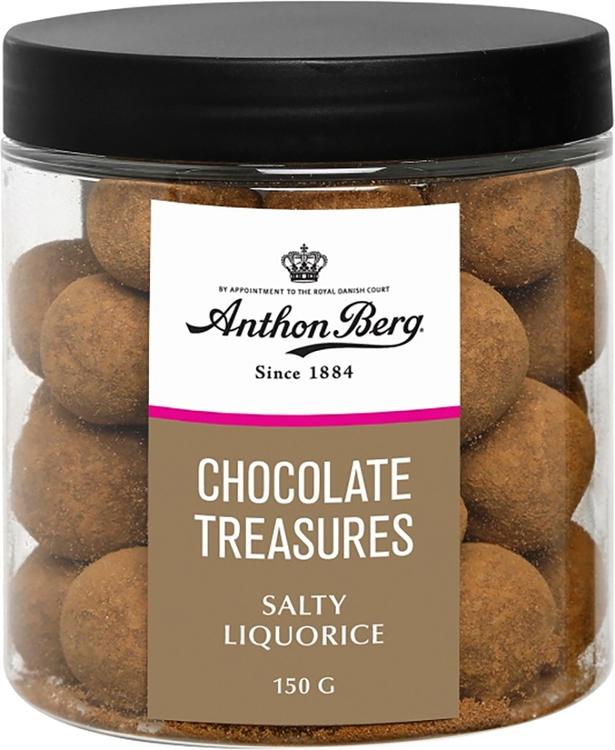 Anthon Berg Chocolate treasures Salty liquorice lakritsimakeinen 150g