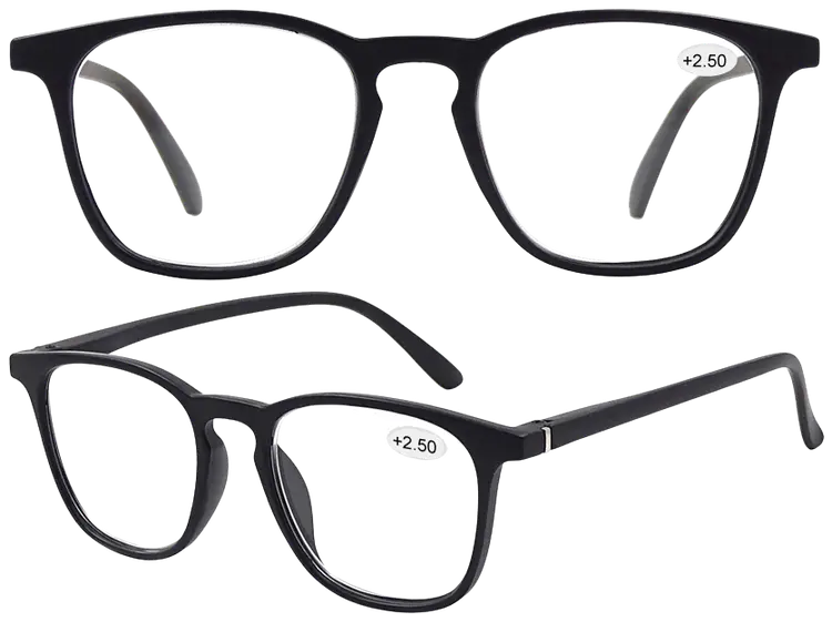 EYEGUARD  Lukulasi U Musta M +2.50
