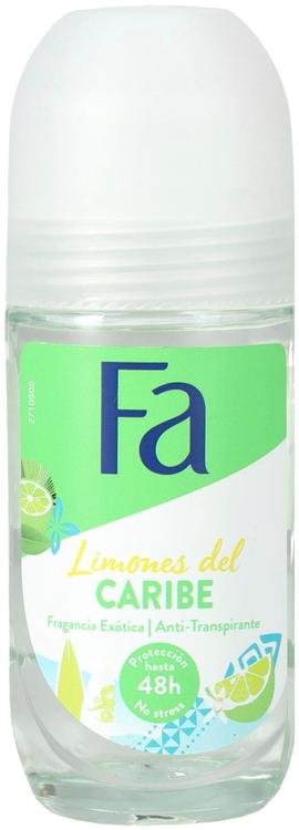 Fa Roll-On Caribbean Lemon deodorantti 50ml