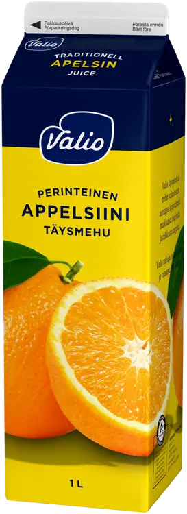 Valio appelsiinitäysmehu 1 l perinteinen