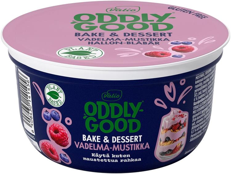 Valio Oddlygood® Bake & Dessert 200 g vadelma-mustikka