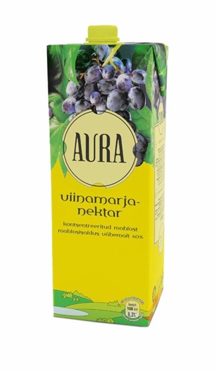 Aura viinamarjanektar 1L