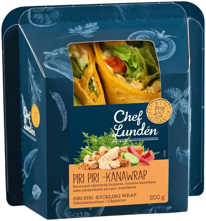 Chef Lundén Piri piri -kanawrap 200 g