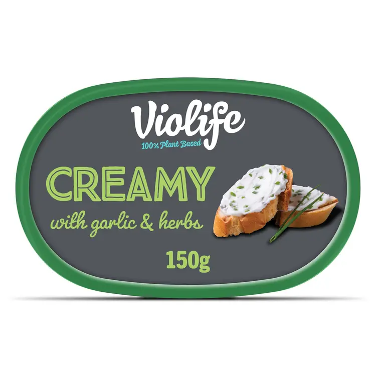 Violife 100% Vegan Creamy with Garlic & Herbs 150g