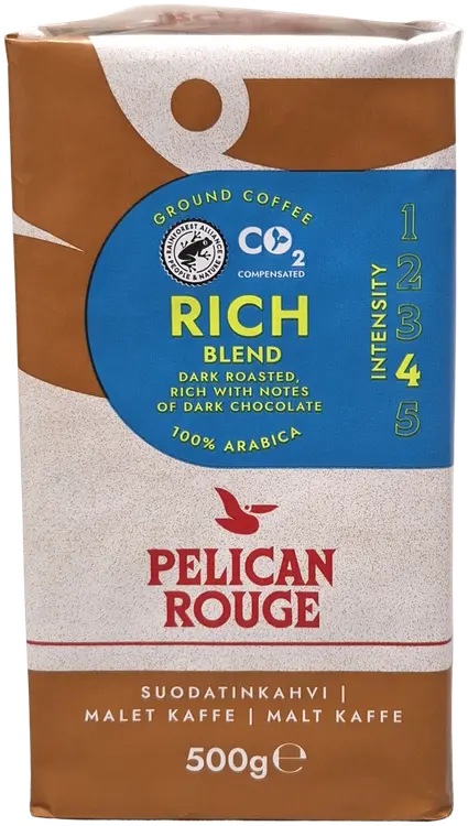 Pelican Rouge Rich Blend suodatinkahvi  500g