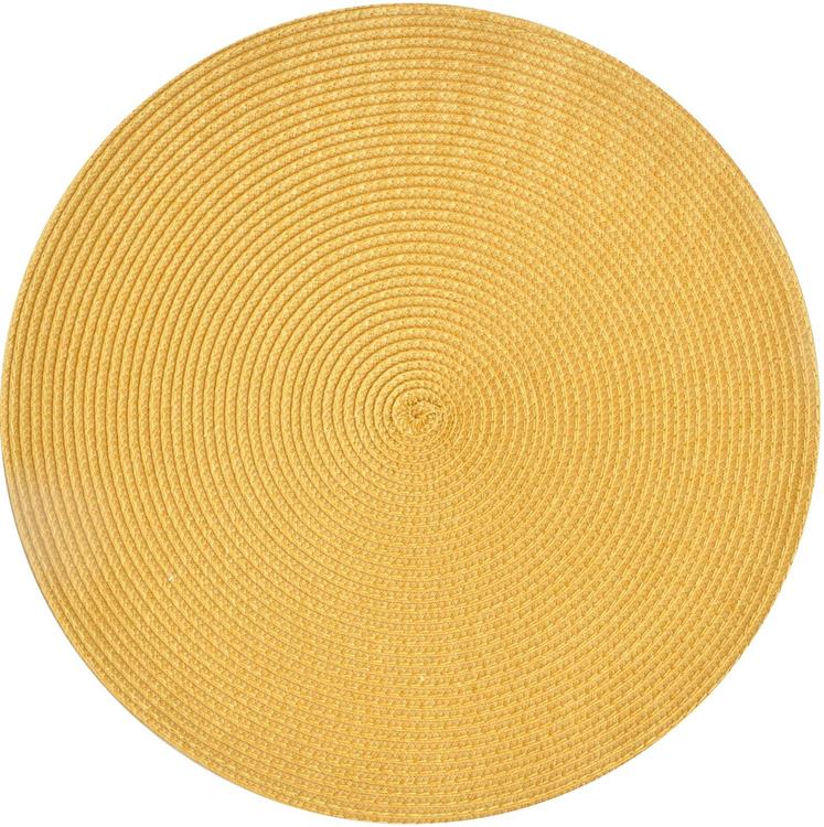 Tabletti halkaisija 38cm okrankeltainen