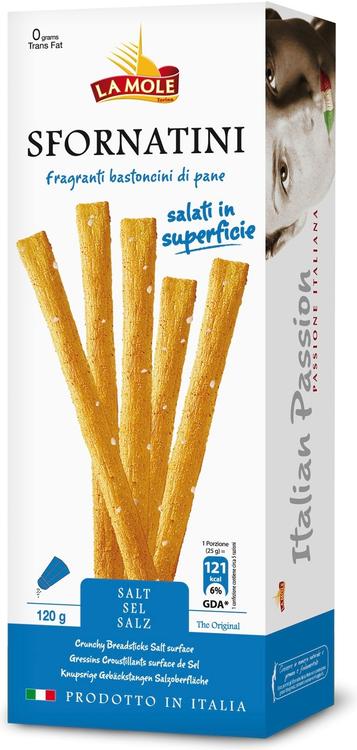 La Mole 120g Merisuola Leipätikku