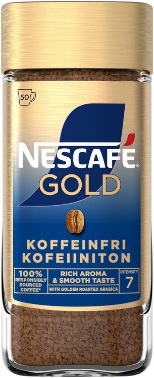 Nescafé Gold 100g kofeiiniton pikakahvi