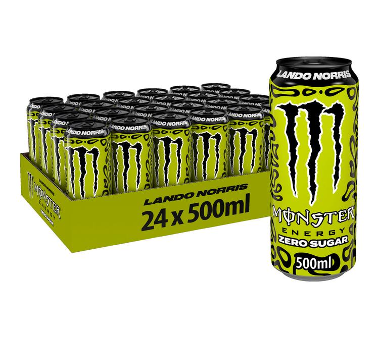 Monster Energy Lando Norris Zero Sugar energiajuoma tölkki 0,5 L