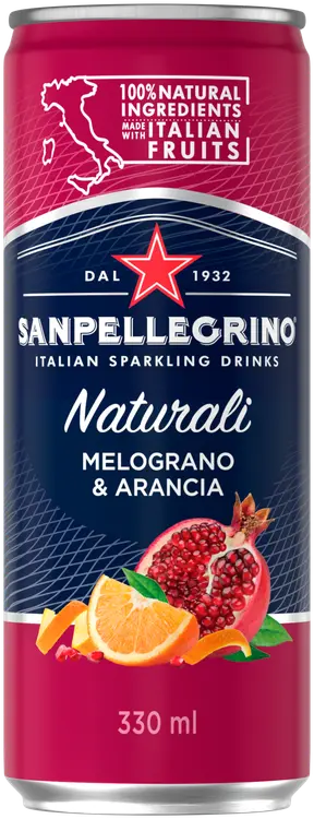 SANPELLEGRINO Naturali Melograno & Arancia 33cl
