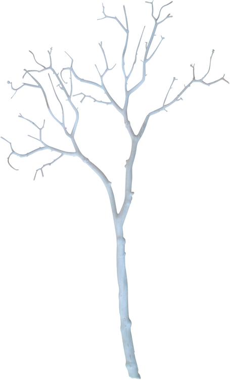 Finnmari oksa korkeus 102 cm, valkoinen