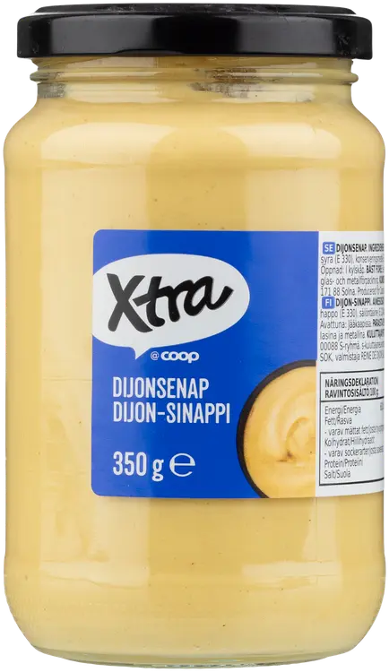 Xtra dijon-sinappi 350 g