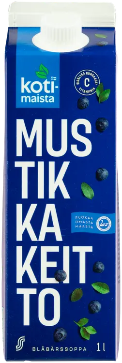 Kotimaista mustikkakeitto 1l