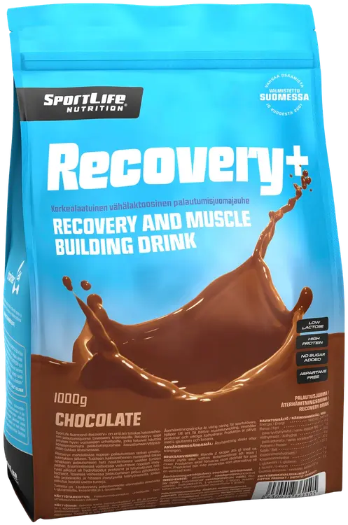 SportLife Nutrition Recovery+ 1000g suklaa palautusjuoma