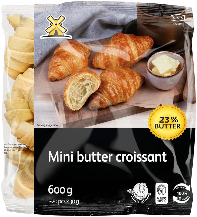 Mini-croissant võiga, 600 g