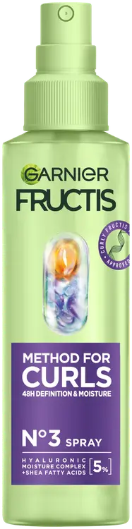 Garnier Fructis Method for Curls jätettävä suihke kihartuville hiuksille 150ml