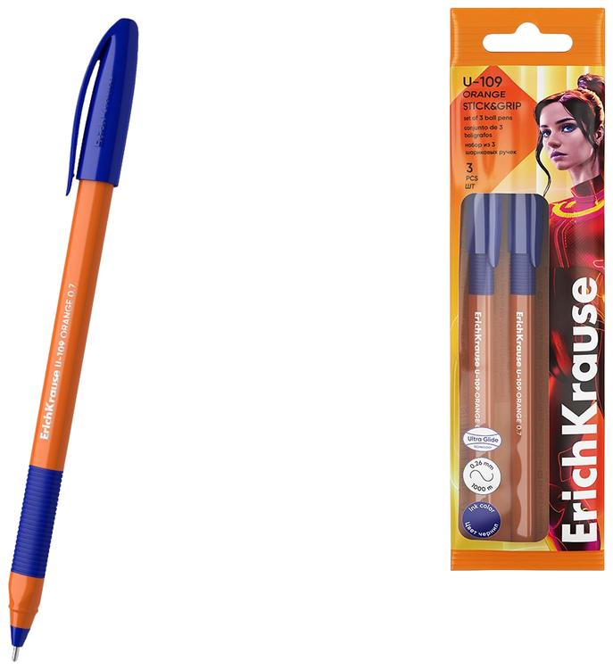Pastapliiats u-109 orange stickgrip 1.0, 3 sinist riputuspakis