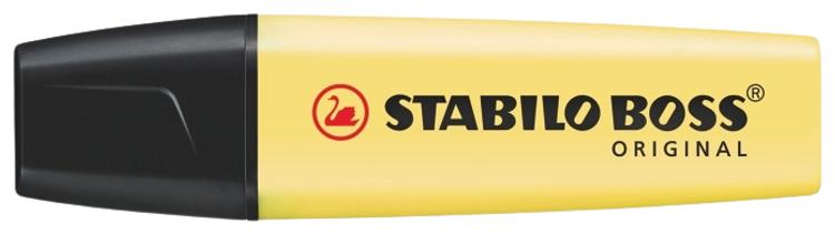 Marker st.memo boss pastell kollane