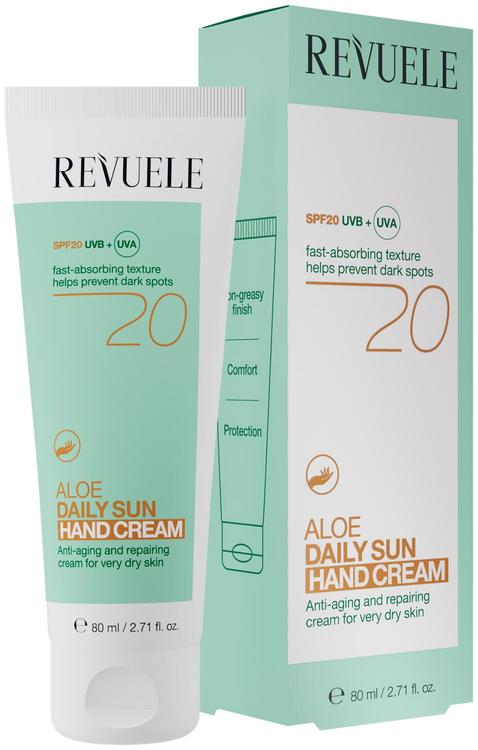 Revuele aloe aurinkovoide kädet SPF20 80ml